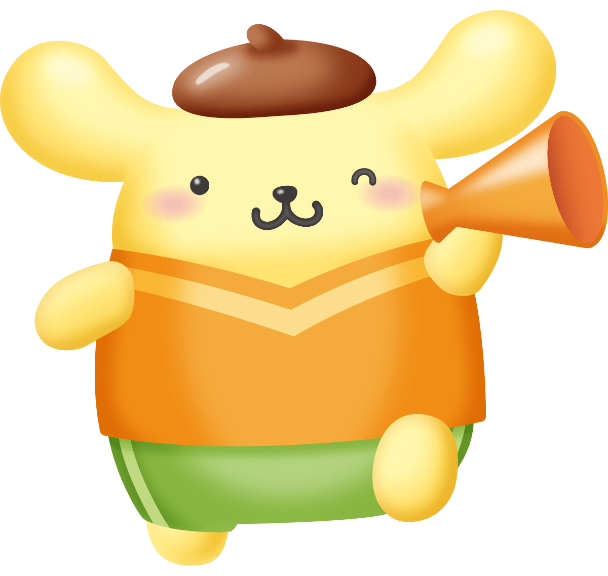 ポムポムプリン　マスコット　キャラクター大賞2018 ポムポムプリン、9年ぶり1位に輝く 『サンリオキャラクター大賞』 喜び